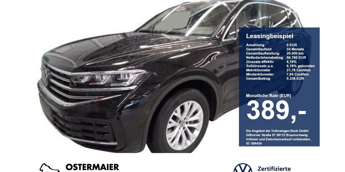 VW Touareg 7.895 km 56.760 &euro; Vilsbiburg 84137