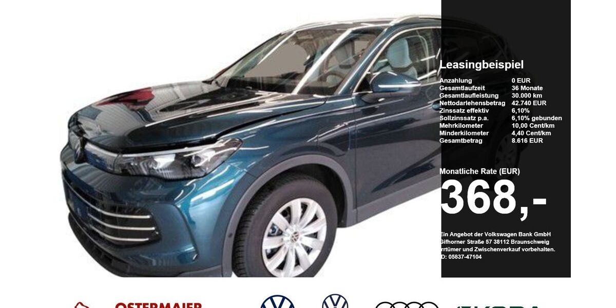 VW Tiguan 5.590 km 42.740 &euro; Eggenfelden 84307