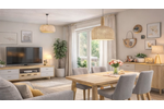 Bautzen - Moderne Kaminwohnung im DG - Dachgeschoßwohnung Bautzen | Angebot:24729948