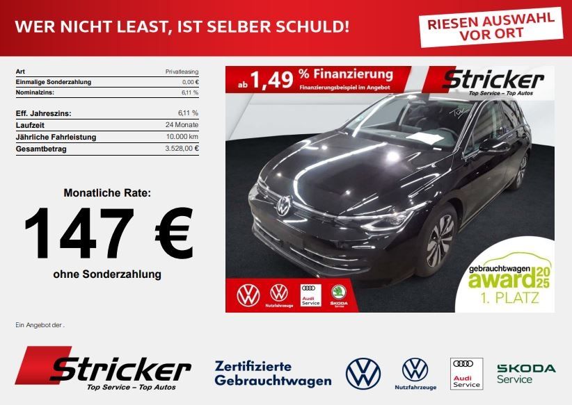 VW Golf 16.793 km 26.149 &euro; Horn-Bad Meinberg 32805