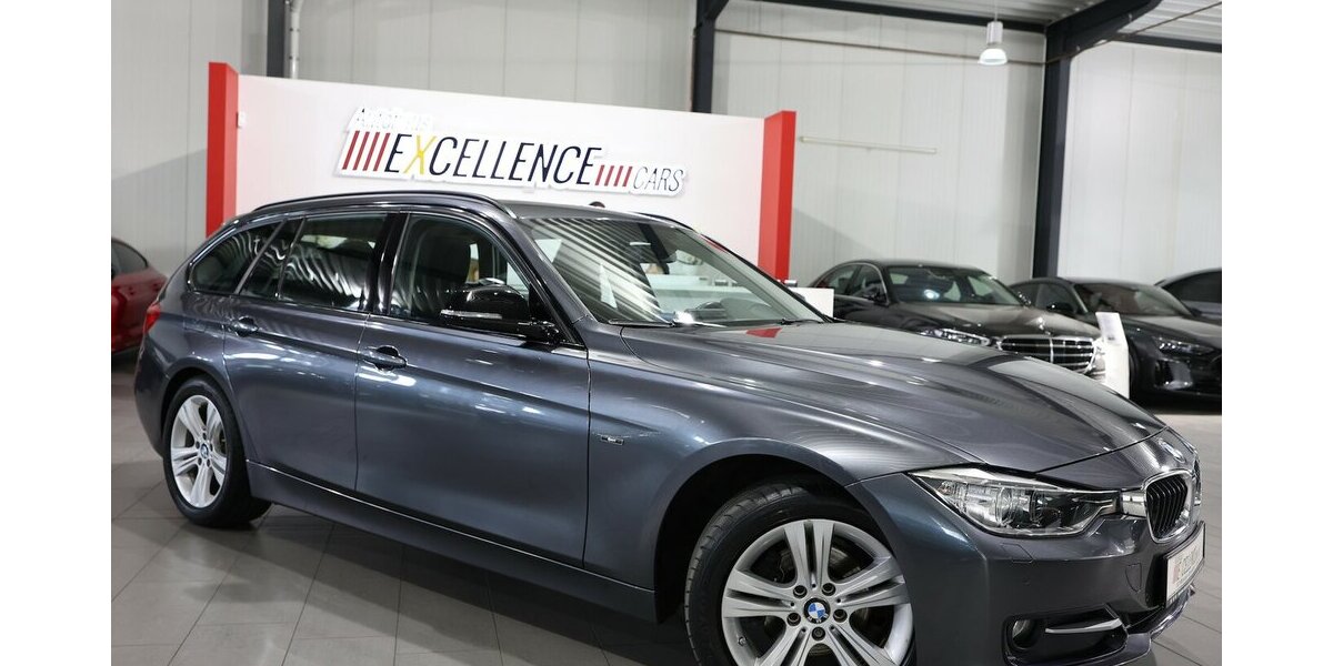 BMW 318d Touring blue PERFORMANCE SPORT / PANORAMA 80.000 km 13.777 &euro; Hamm 59077