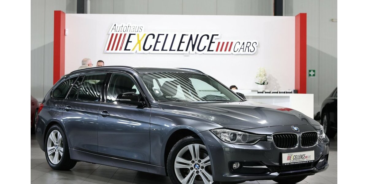 BMW 318d Touring blue PERFORMANCE SPORT / PANORAMA 80.000 km 13.777 &euro; Hamm 59077