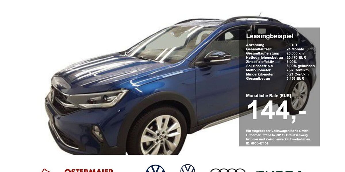 VW Taigo 5.530 km 20.480 &euro; Landshut 84034